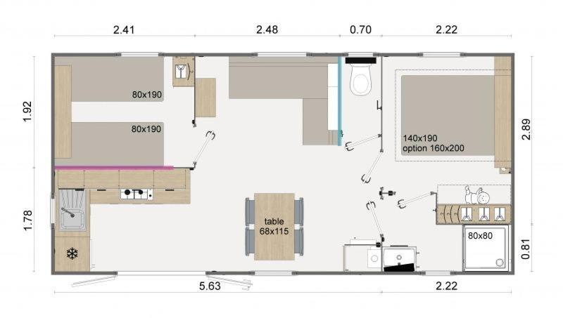 mobil home - camping les dunes de Contis Saint-Julien-en-Born Extérieur photo
